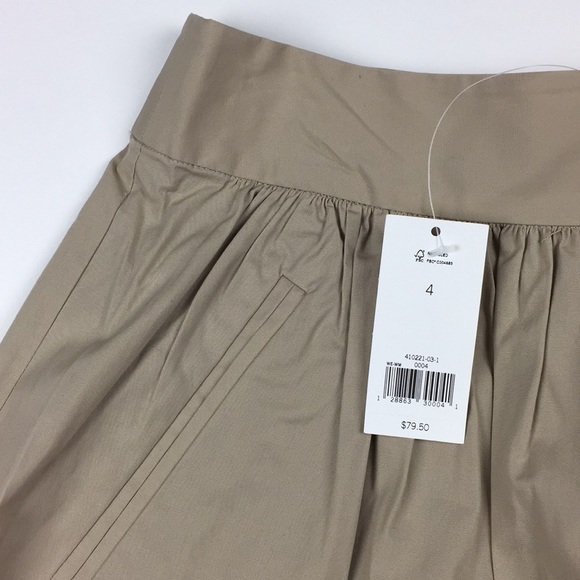 BANANA REPUBLIC Khaki Full Pockets Skirt - Picture 3 of 4